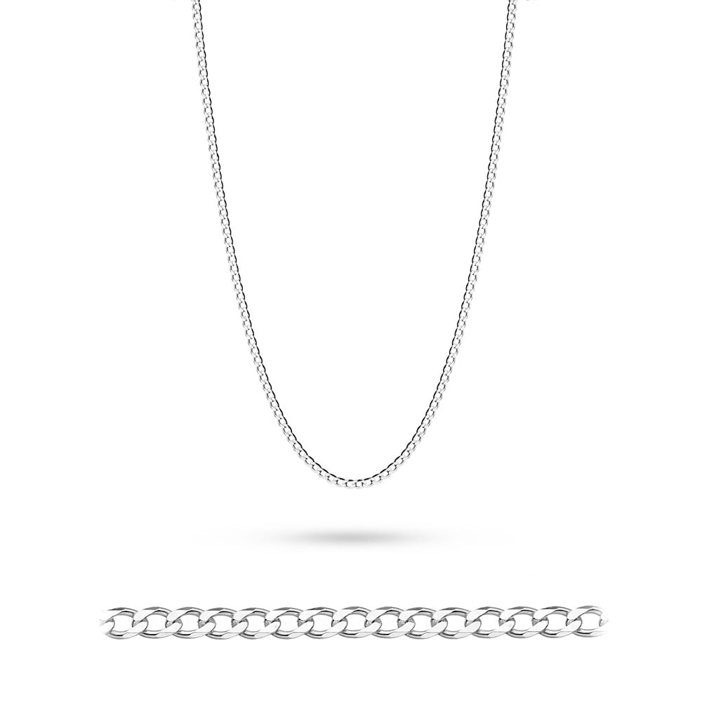 Srebrny łańcuszek Pancerka pr.925